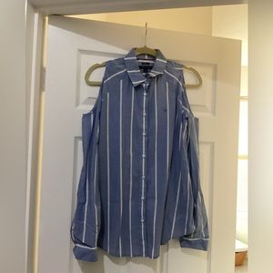 Tommy Hilfiger Cold Shoulder Blouse